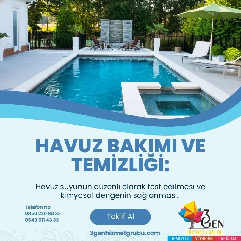 Havuz Bakımı ve Temizliğ