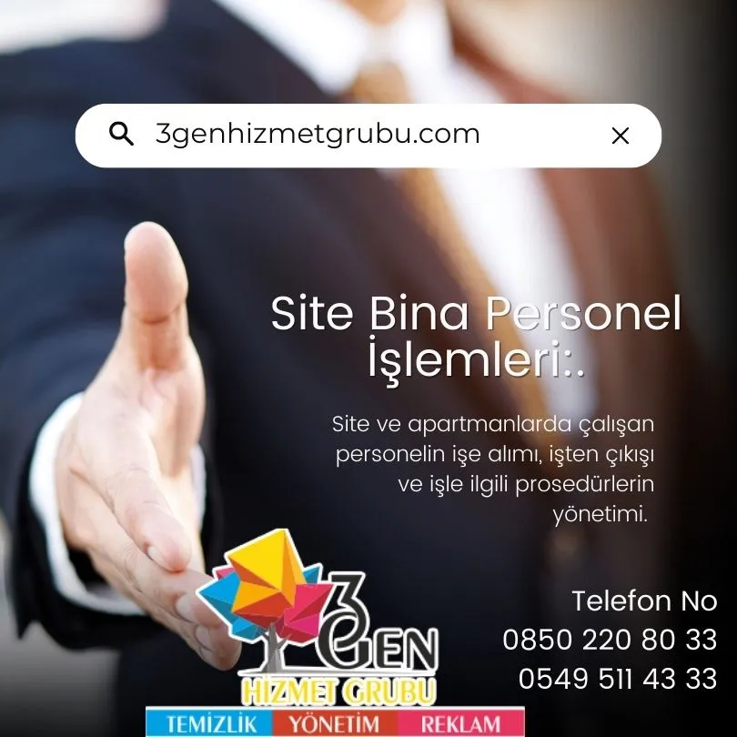Site Bina Personel İşlemleri