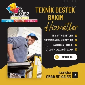 Teknik Destek ve Bakım Hizmetleri
